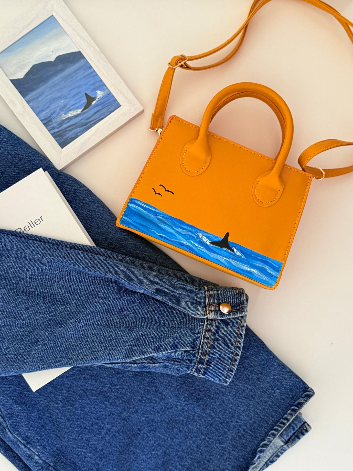 Waves & Whales Bag